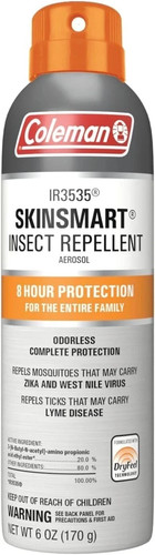 Coleman deet free spray - deet-free, insect